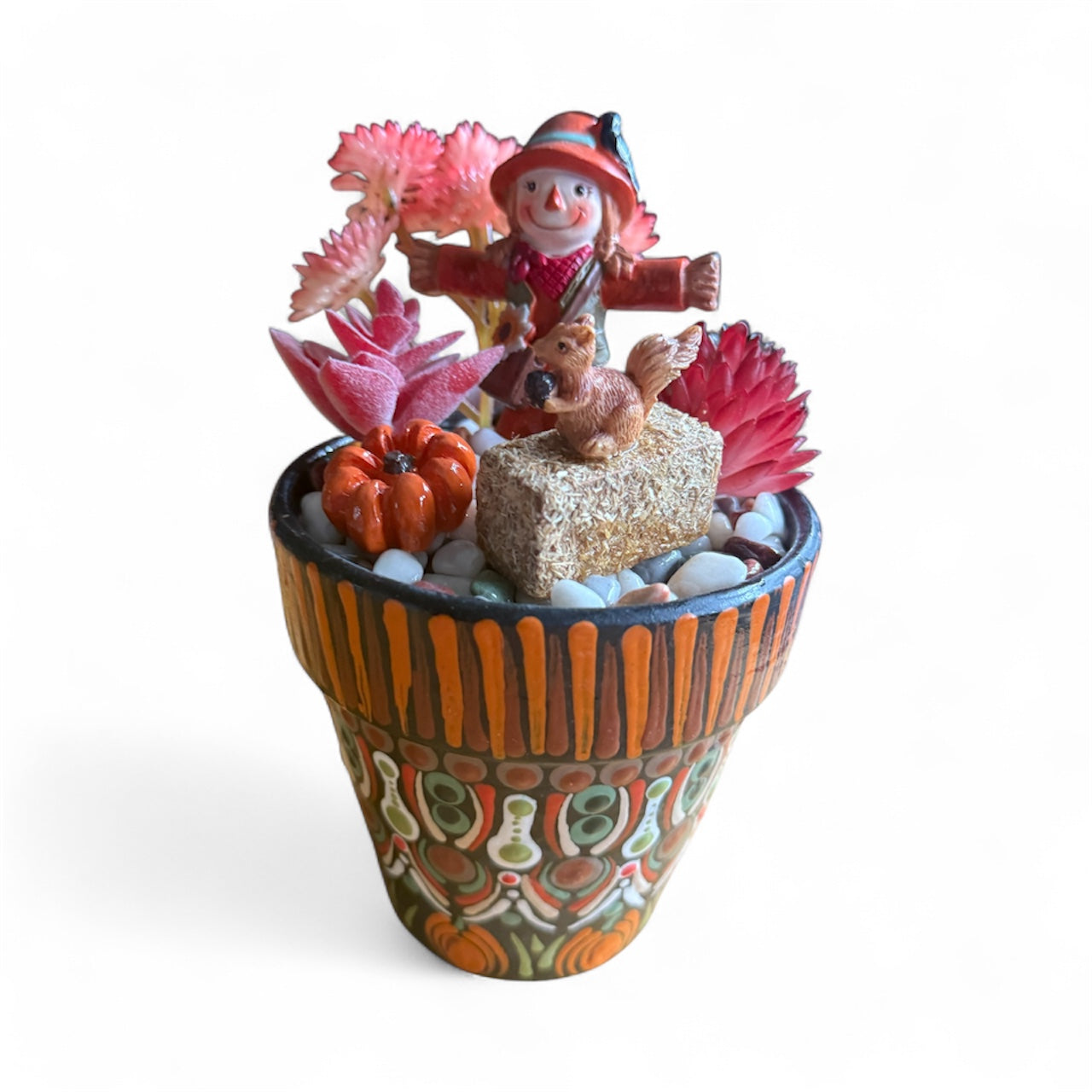Fall Themed flower pot